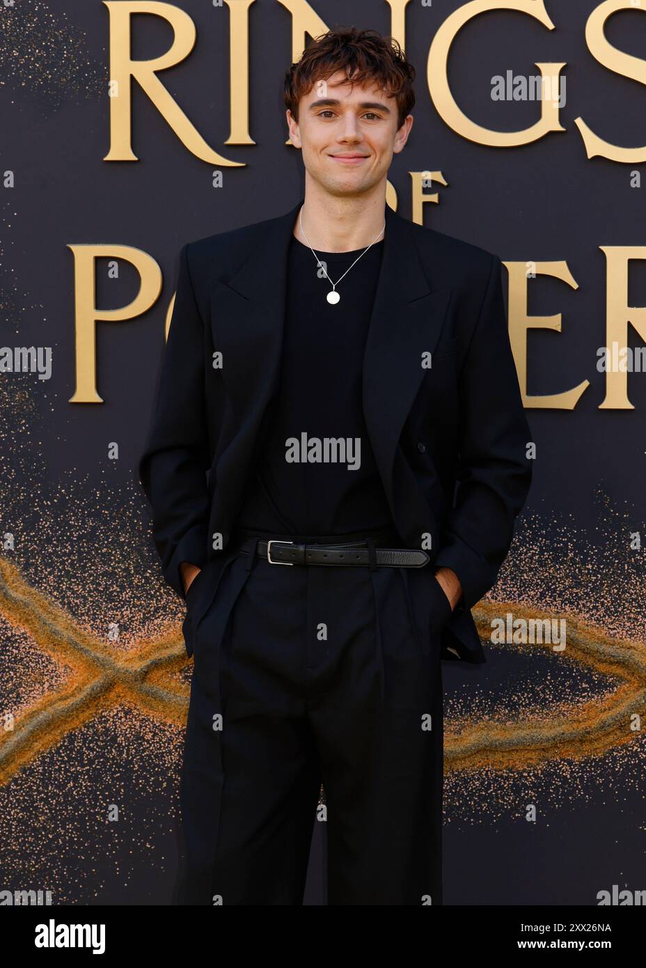 Calam Lynch Attends The Lord Of The Rings The Rings Of Power Premiere