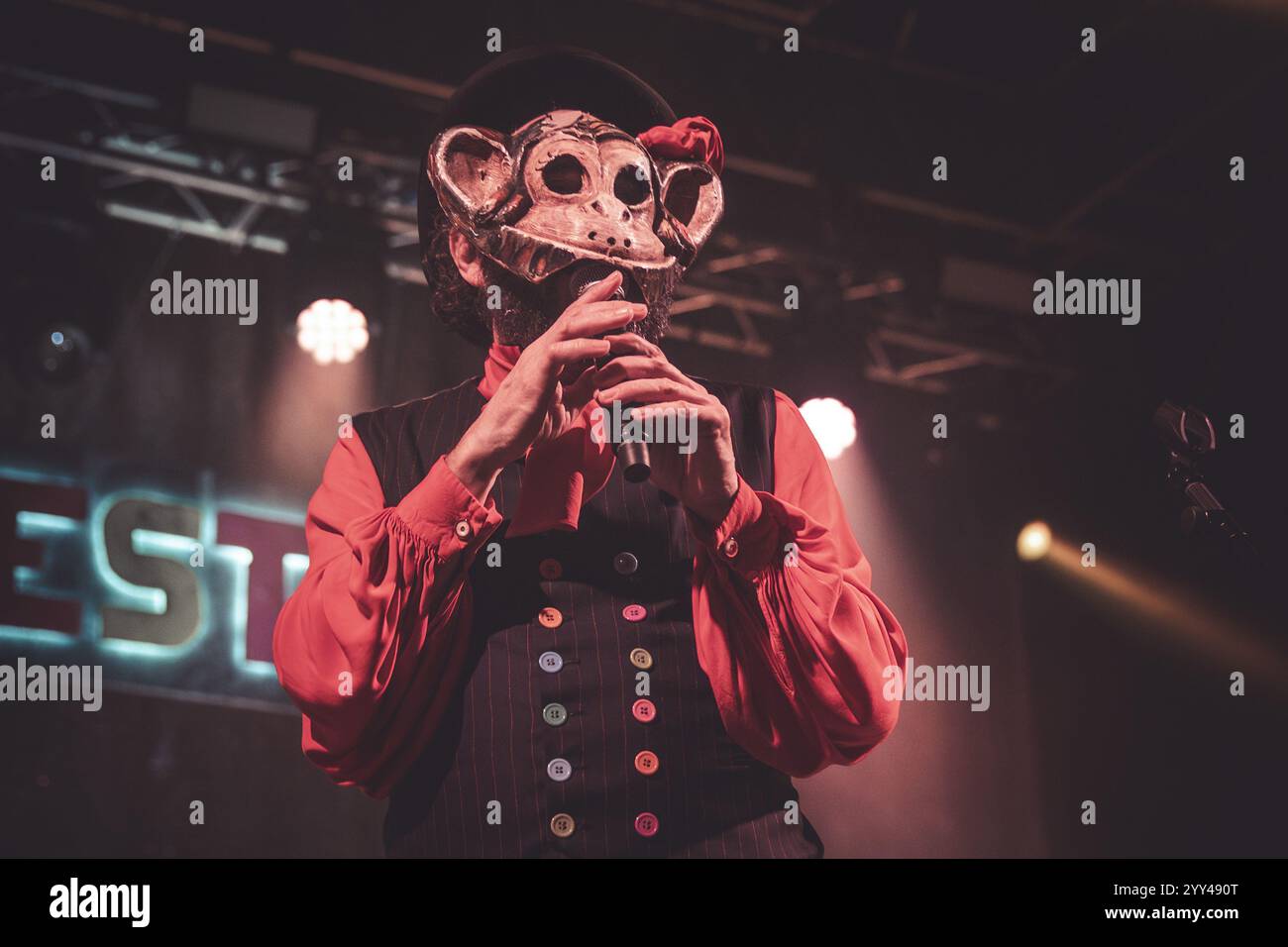 Vinicio Capossela Performs At The Live Show Conciati Per Le Feste