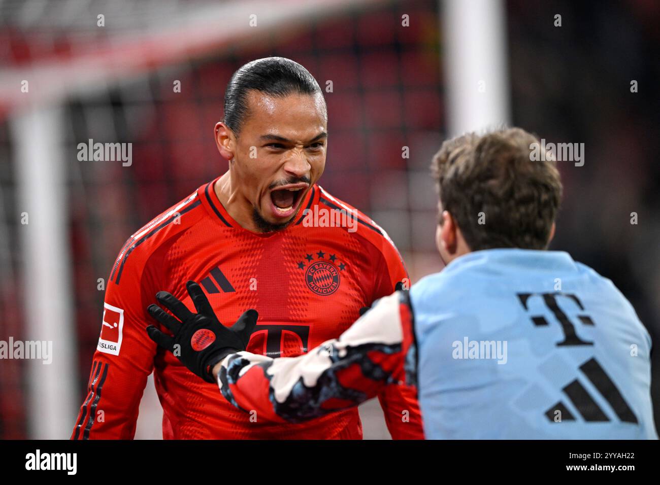 Tor Zum Leroy Sane Fc Bayern Muenchen Fcb Torjubel Thomas