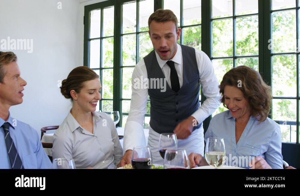 Waiter With Plates Stock Videos Footage HD And 4K Video Clips Alamy