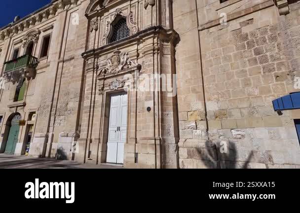 Valletta Malta The Church Of The Flight Into Egypt A