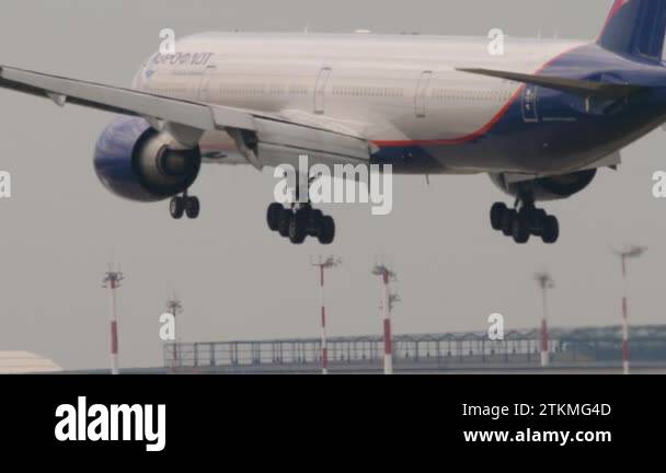 Moscow Russian Federation July Footage Of Boeing