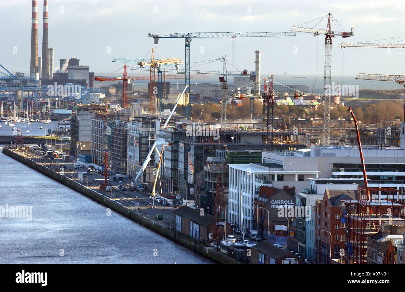 Construction in Dublin Stock Photo, Royalty Free Image 9907444 Alamy