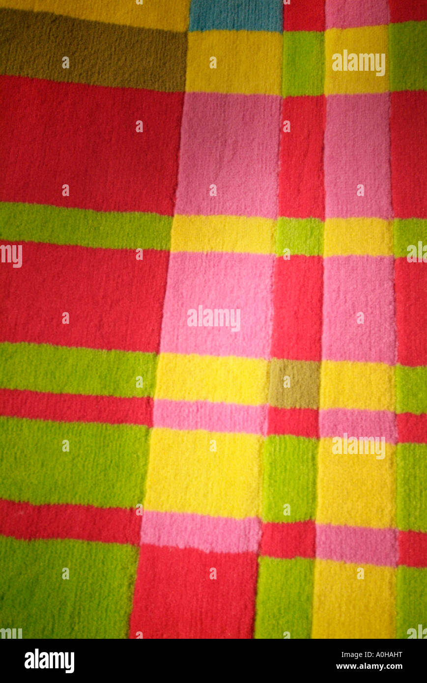 Tartan Bright Primary Red Yellow Green Pink Texture Pile Modern For Carpet Tartan Bright Primary Red Yellow Green Pink Texture Pile Modern For Carpet
