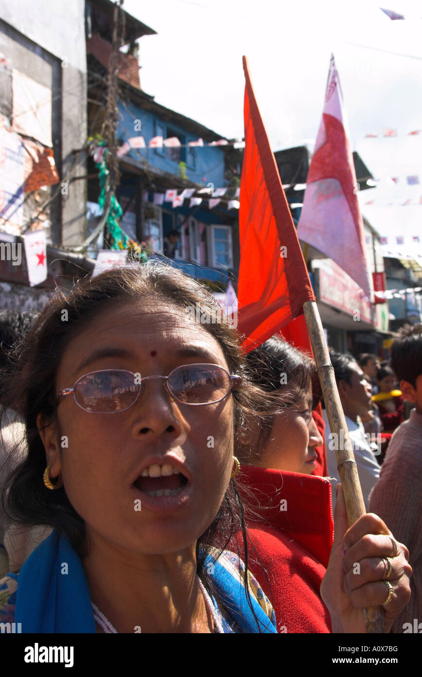 <b>India West</b> Bengal Darjeeling maoist demonstration in the streets of ... - india-west-bengal-darjeeling-maoist-demonstration-in-the-streets-of-A0X7BG