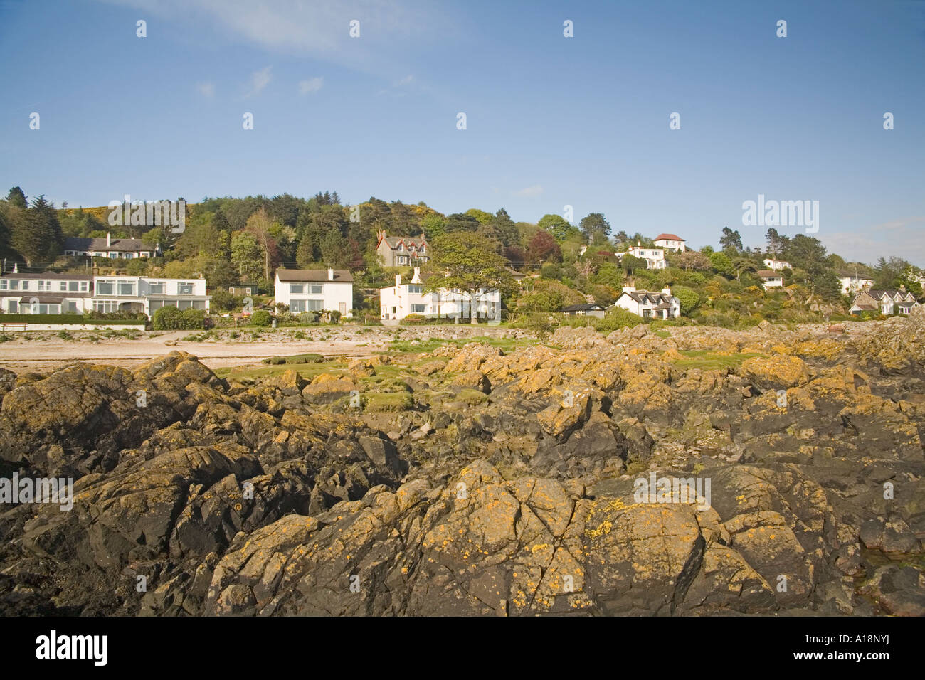 ROCKCLIFFE DUMFRIES & GALLOWAY SCOTLAND UK May The tide is out in Stock
