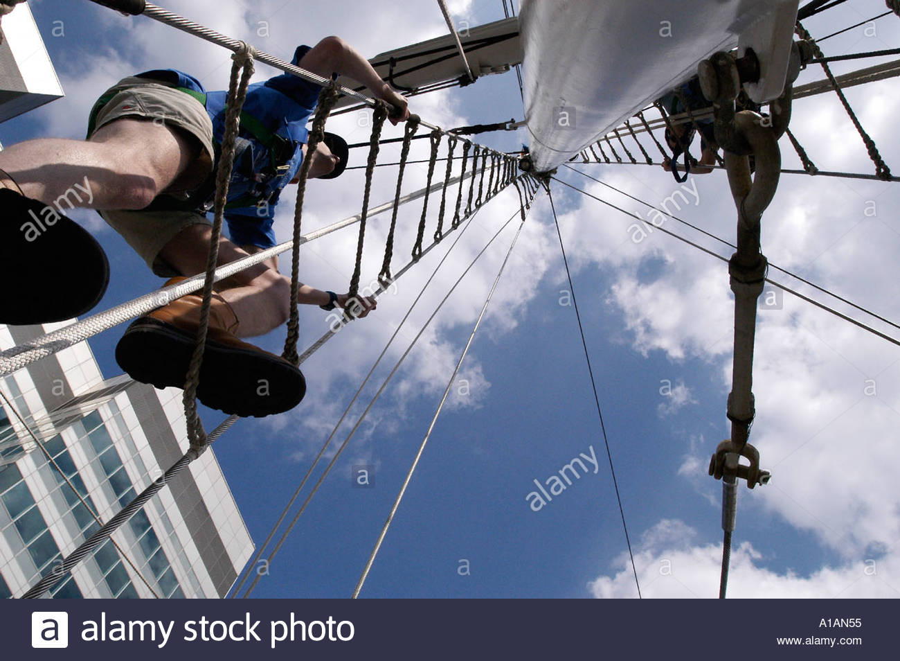 volunteer climb height sky ship boat rope ladder Stock Photo ... for Rope Ladder Ship
155sfw volunteer climb height sky ship boat rope ladder Stock Photo ... for Rope Ladder Ship
155sfw
