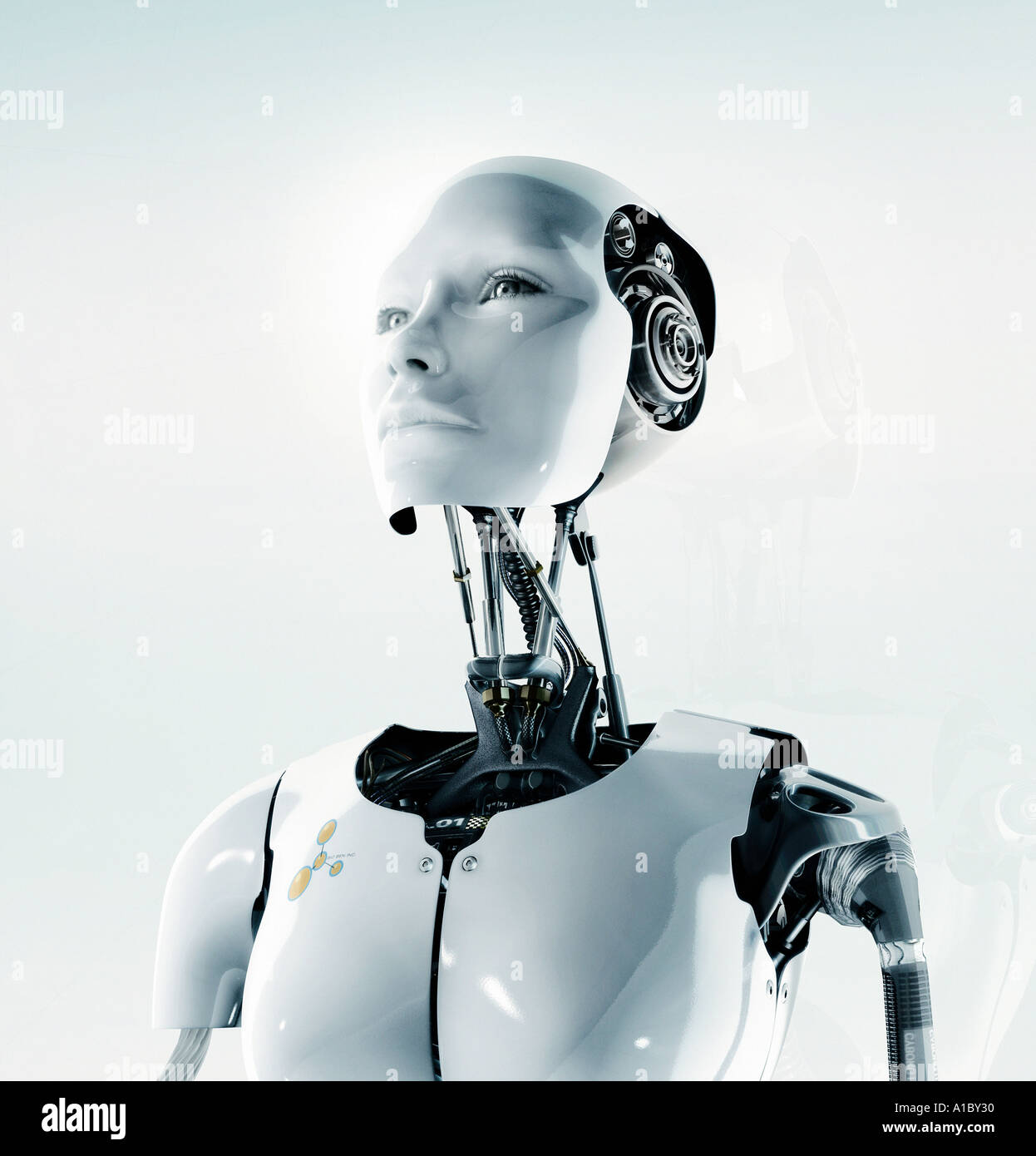 conceptual-futuristic-female-robot-A1BY3