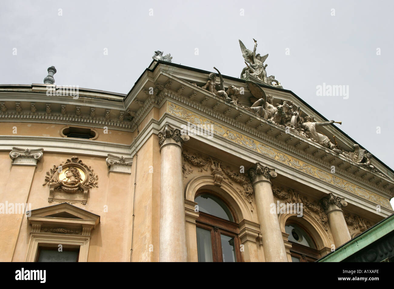 The National Opera And Ballet Theatre In Ljubljana Slovenia Stock Photo