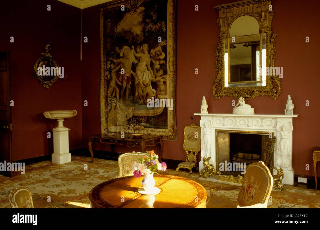 bantry house interior co cork ireland stock photo, royalty free bantry house interior co cork ireland stock photo, royalty free