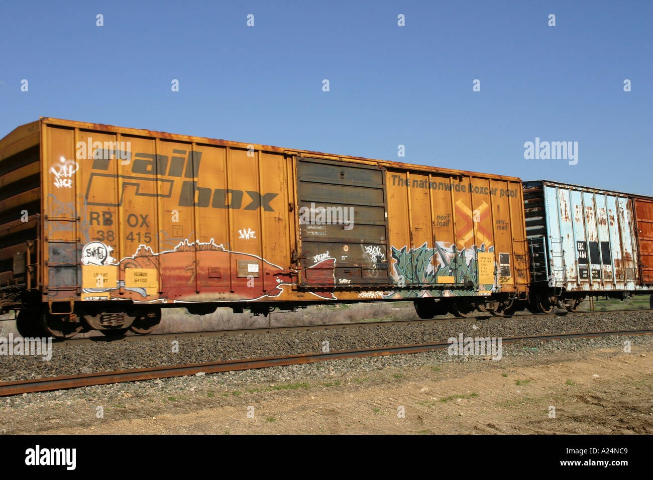 Boxcar Graffiti Stock Photo, Royalty Free Image 3397064 Alamy