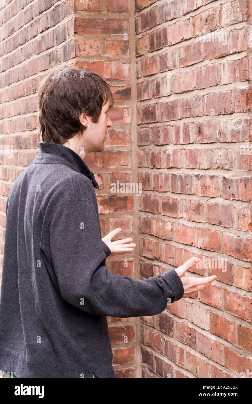 Talking to a Brick Wall (11 Stock Photo: 10413229 - Alamy