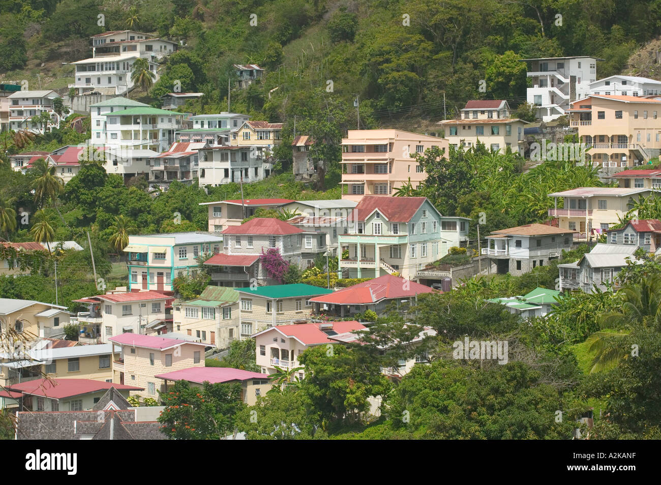 Caribbean, GRENADA, St. Hillside Houses Stock Photo, Royalty Free Image 6024926 Alamy Caribbean, GRENADA, St. Hillside Houses Stock Photo, Royalty Free Image 6024926 Alamy