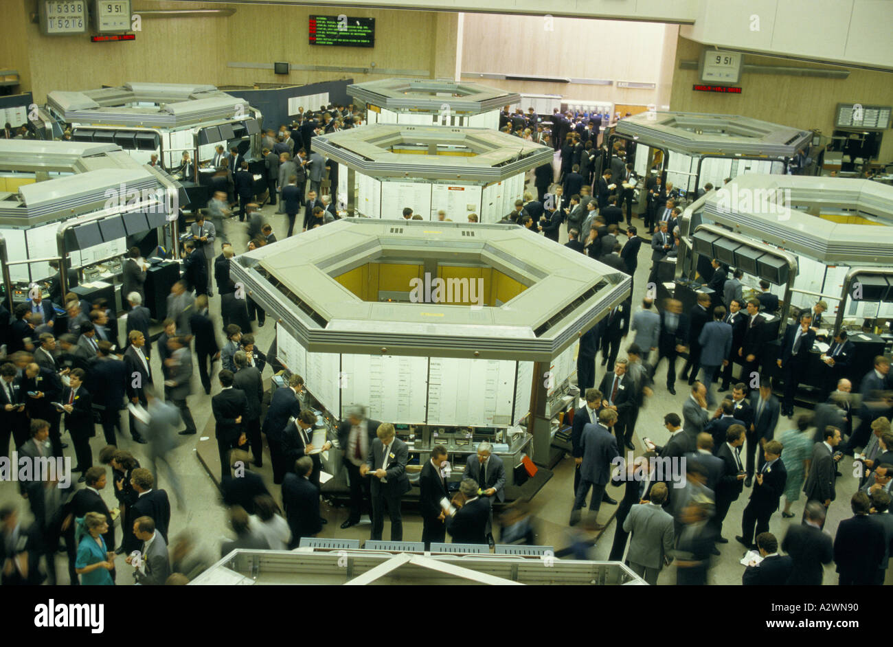 london stock exchange floor trading