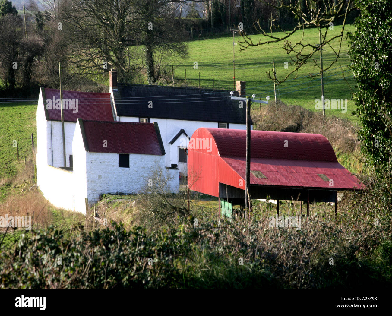 Traditional Irish farmstead Stock Photo, Royalty Free Image 10615141