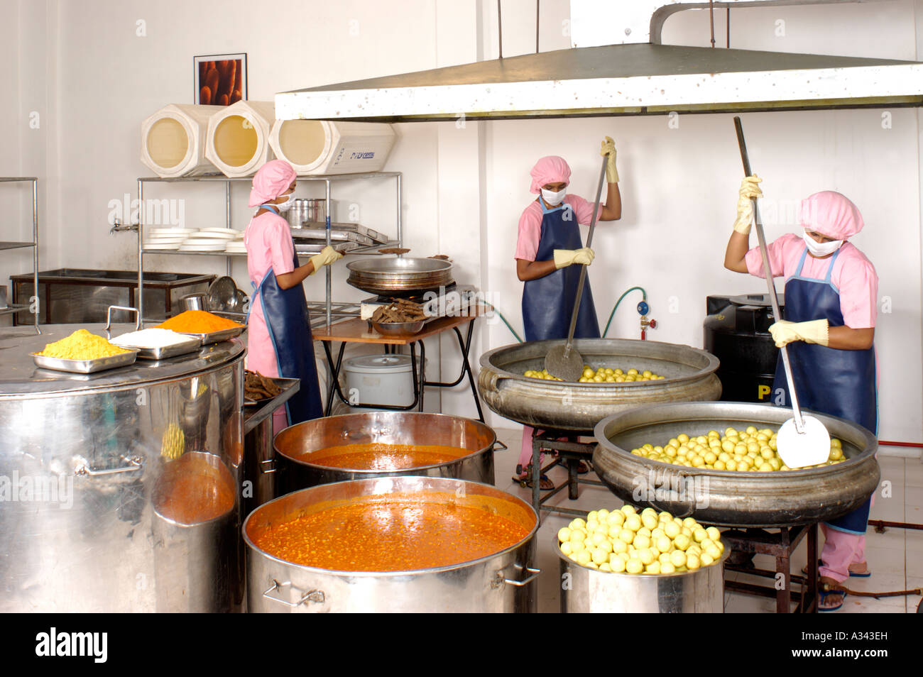 SPICE VALLEY FOOD PROCESSING FACTORY TRIVANDRUM Stock Photo, Royalty