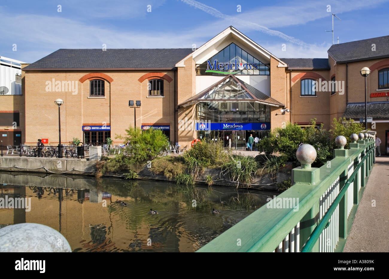 The Meadows Shopping Centre, Chelmsford, Essex Stock Photo, Royalty