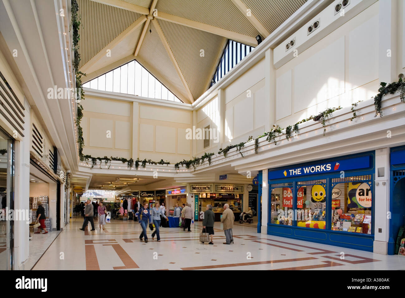The Meadows Shopping Centre, Chelmsford, Essex Stock Photo, Royalty