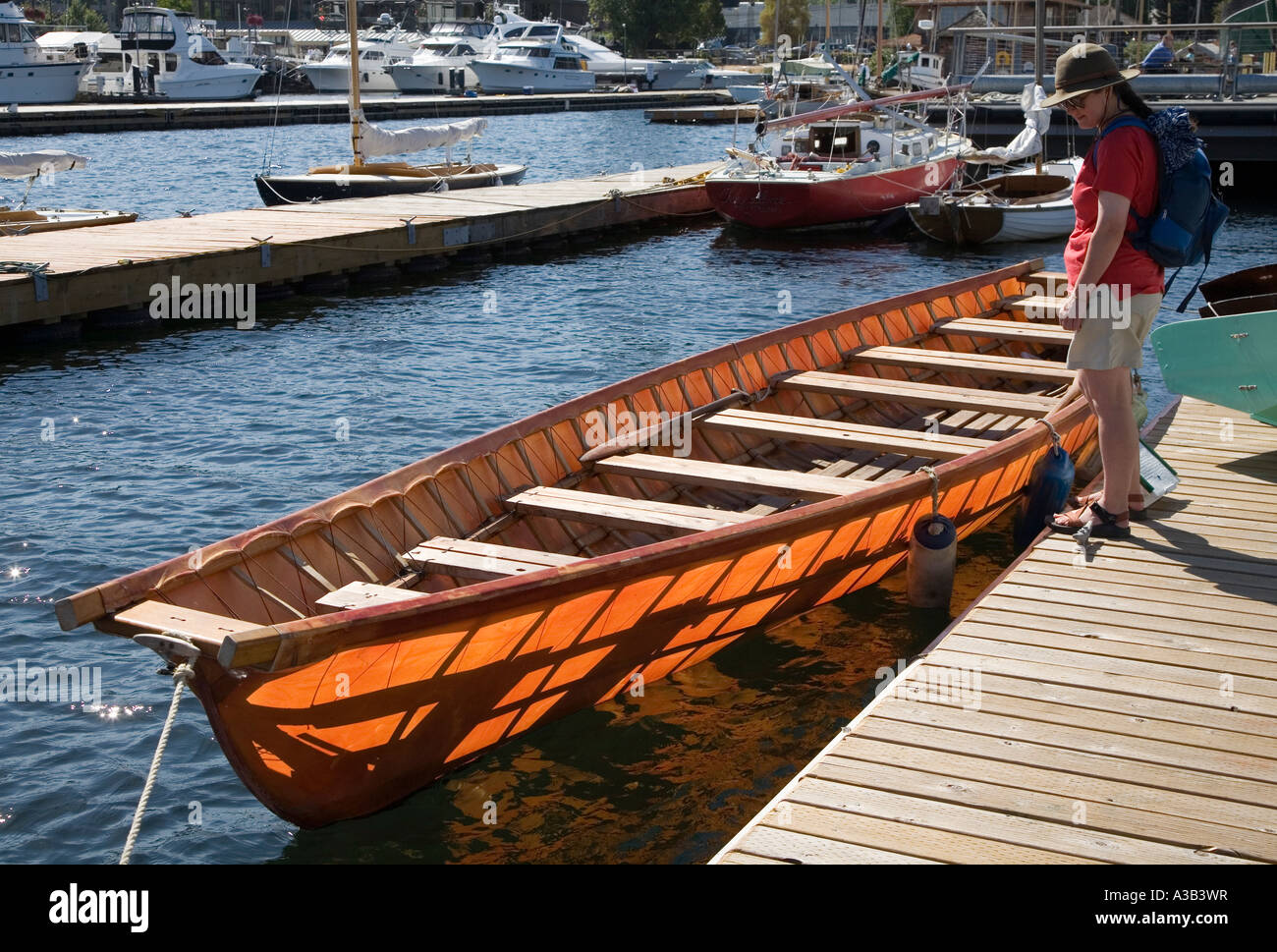 Umiak boat made from oak cedar and Douglas fir Center for ...