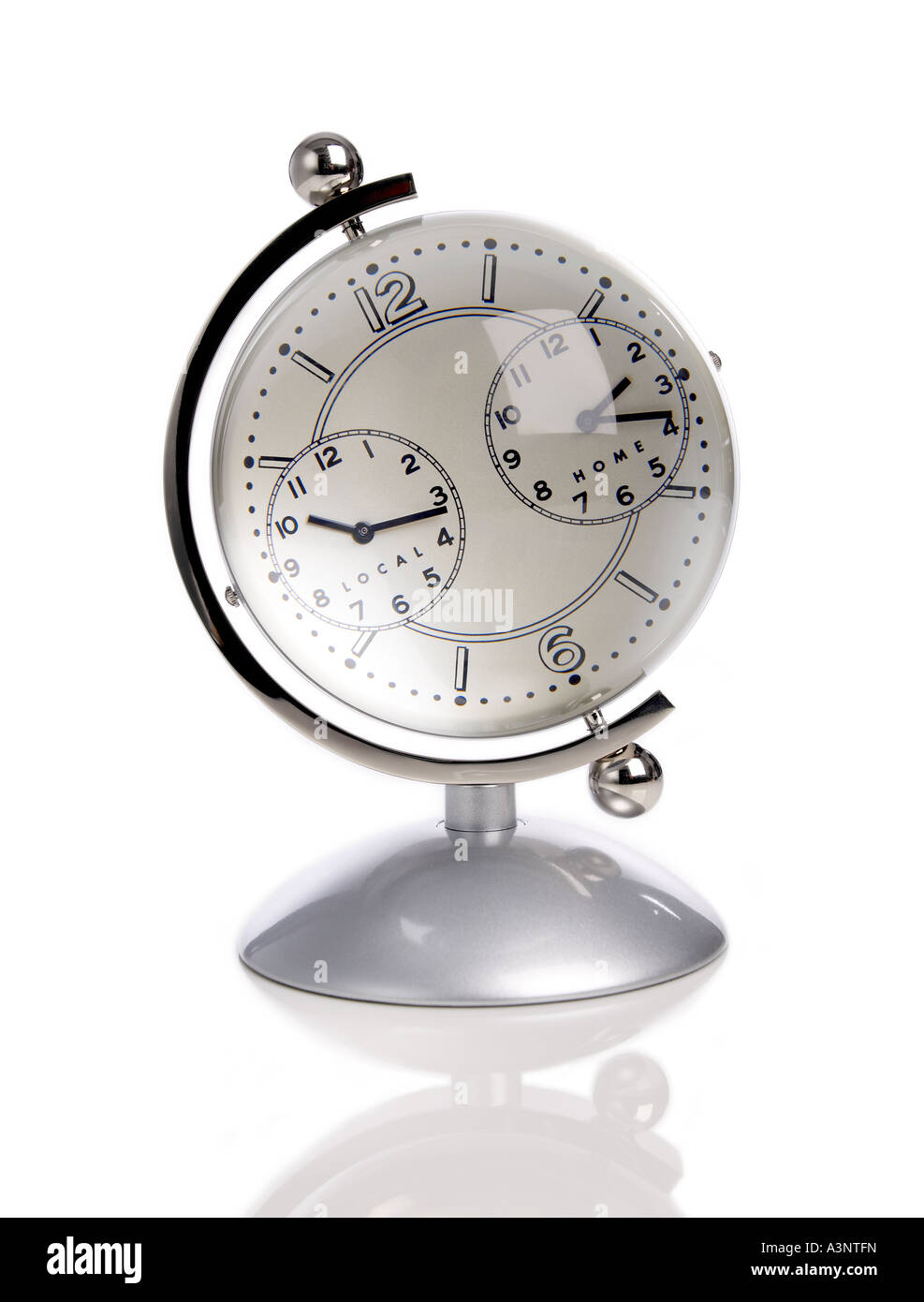 Glass Globe clock Globe Earth Stock Photo, Royalty Free Image 10830584