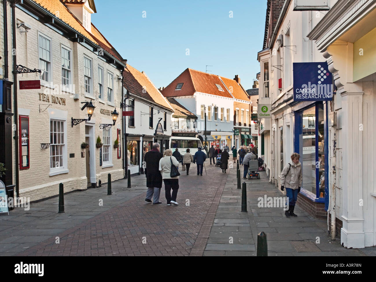 Shopping in Beverley, East Yorkshire, UK Stock Photo, Royalty Free Image 10843604 Alamy