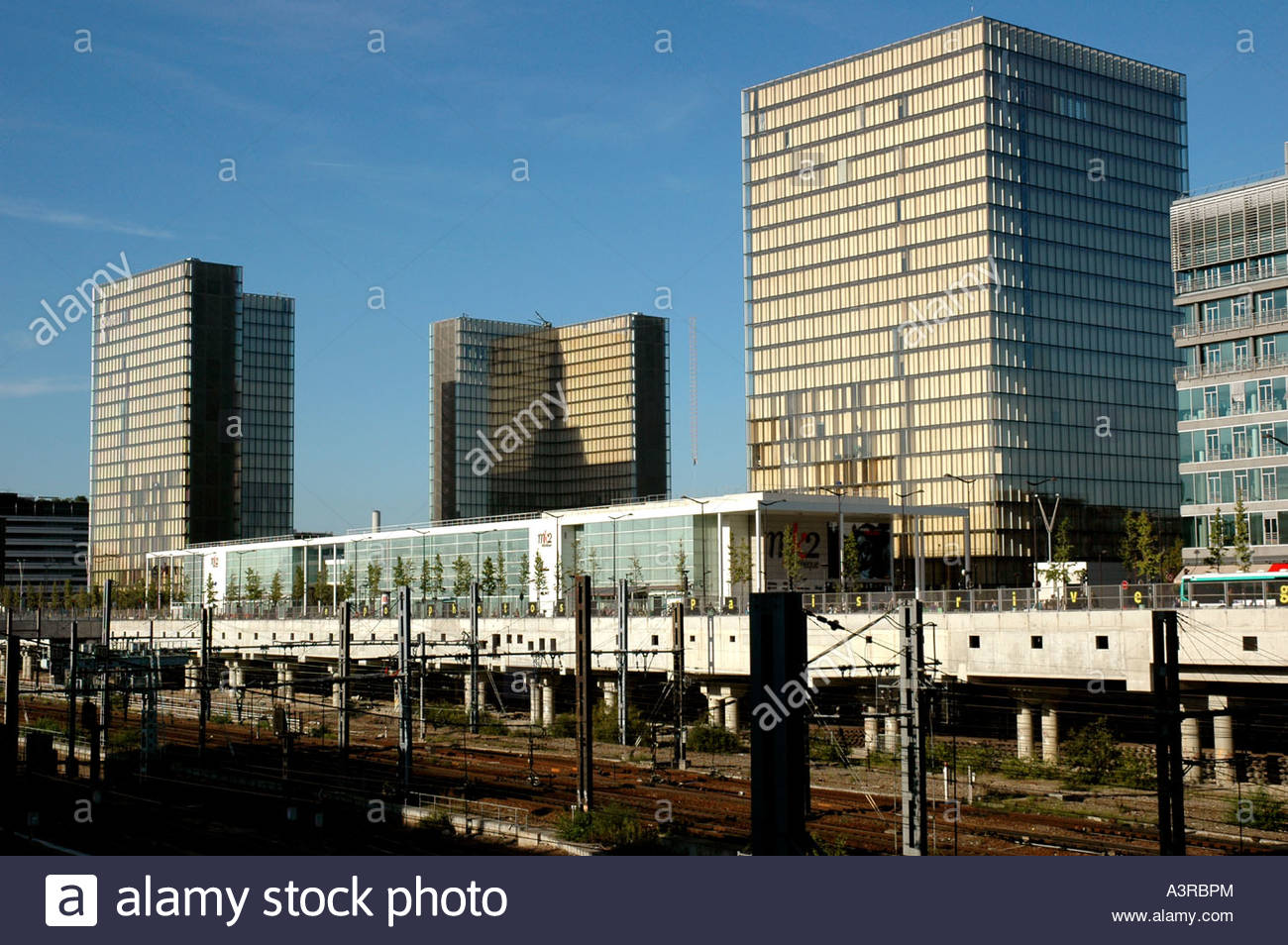 Bibliotheque nationale de France Francois Mitterrand Paris France Stock