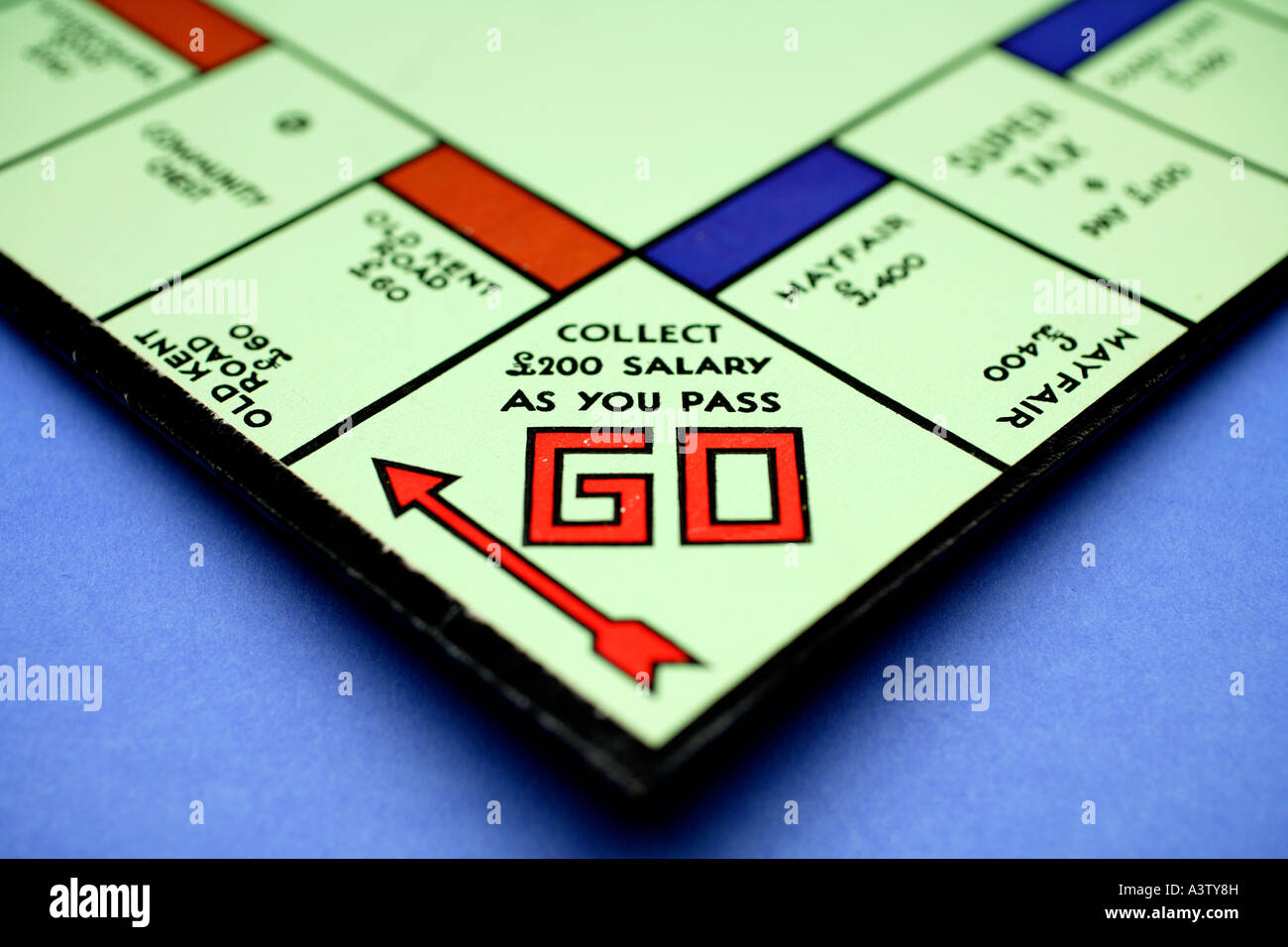 Monopoly Board Game, close up Stock Photo, Royalty Free Image 10859728