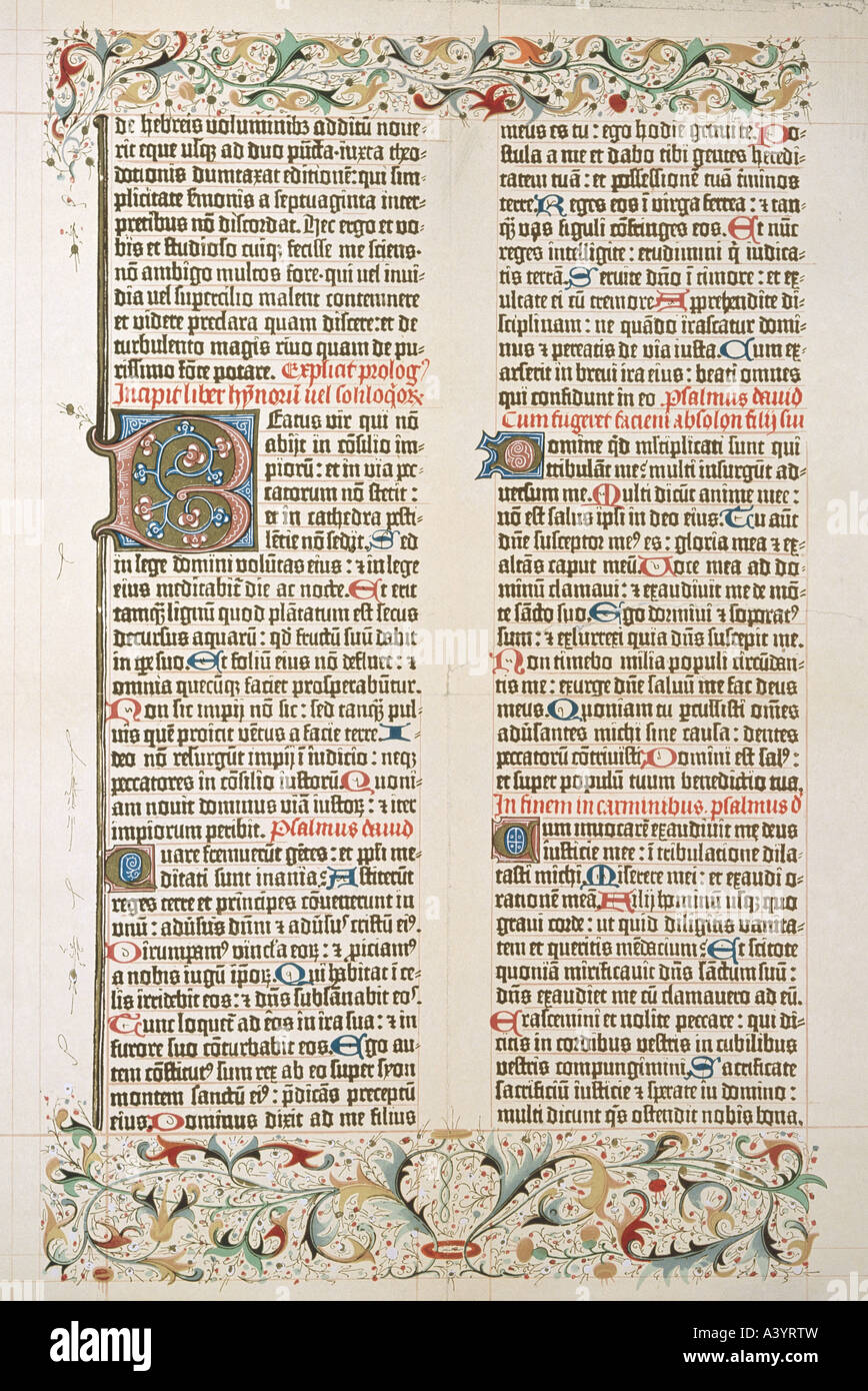 Gutenberg, Johannes Gensfleisch zur Laden zum, circa 1400 3.2.1468 Stock Photo, Royalty Free