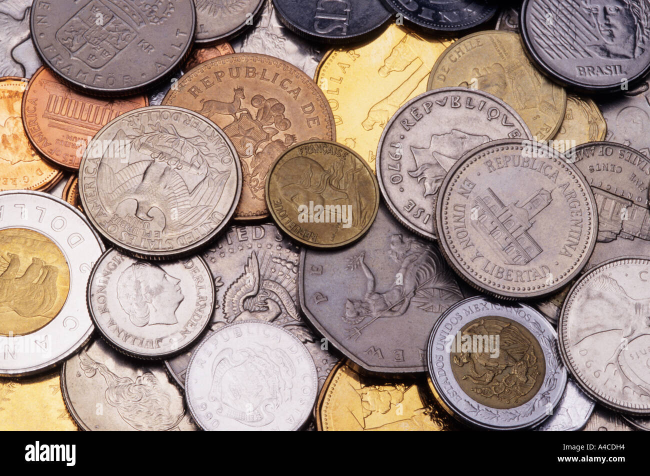 International Coinage Hi Res Stock Photography And Images Alamy