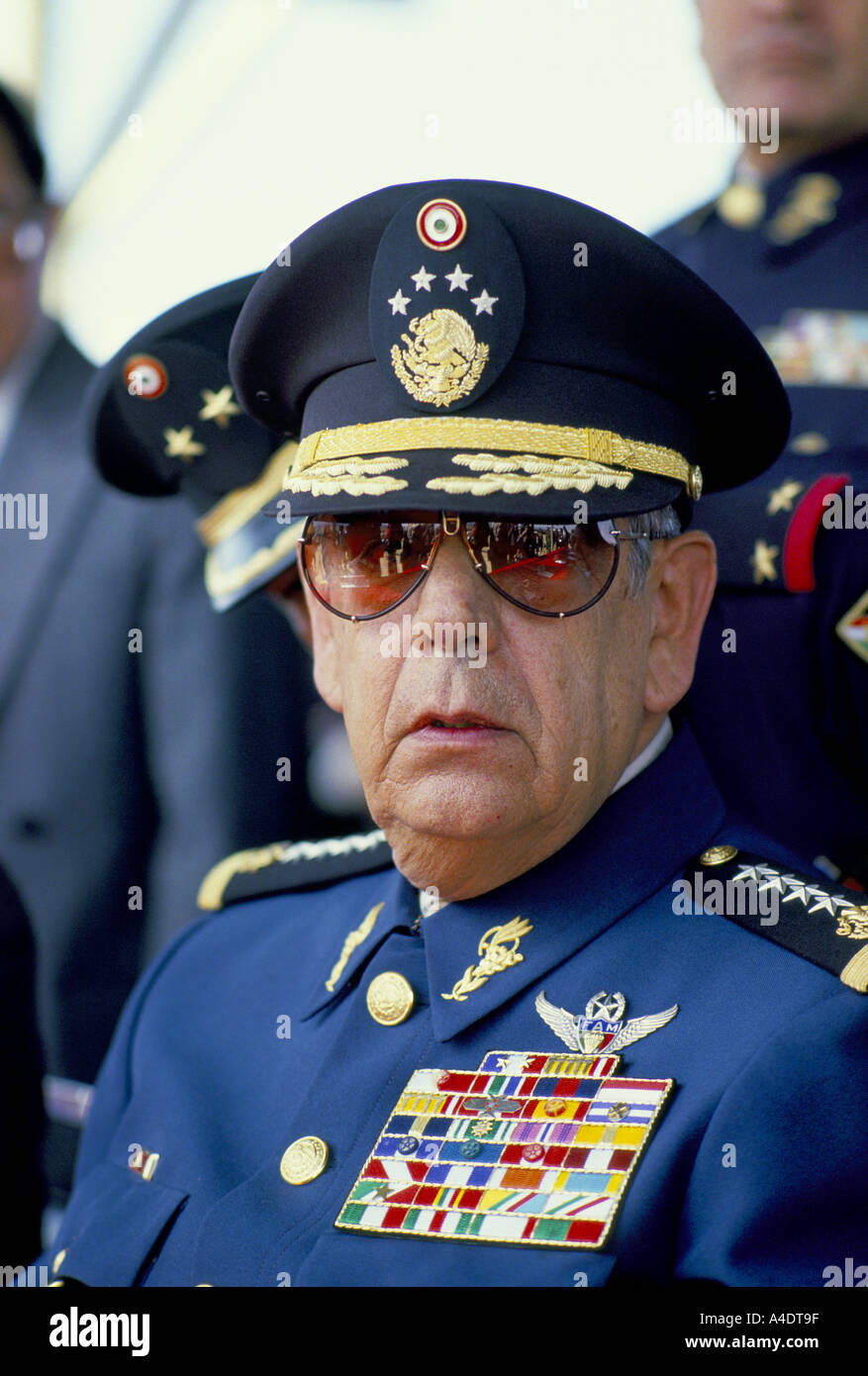 Download preview image - portrait-of-armed-forces-chief-gen-juan-arevalo-gardoqui-during-the-A4DT9F