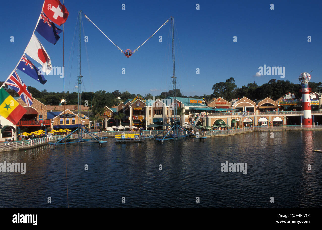 Randburg waterfront Johannesburg South Africa Stock Photo, Royalty Free