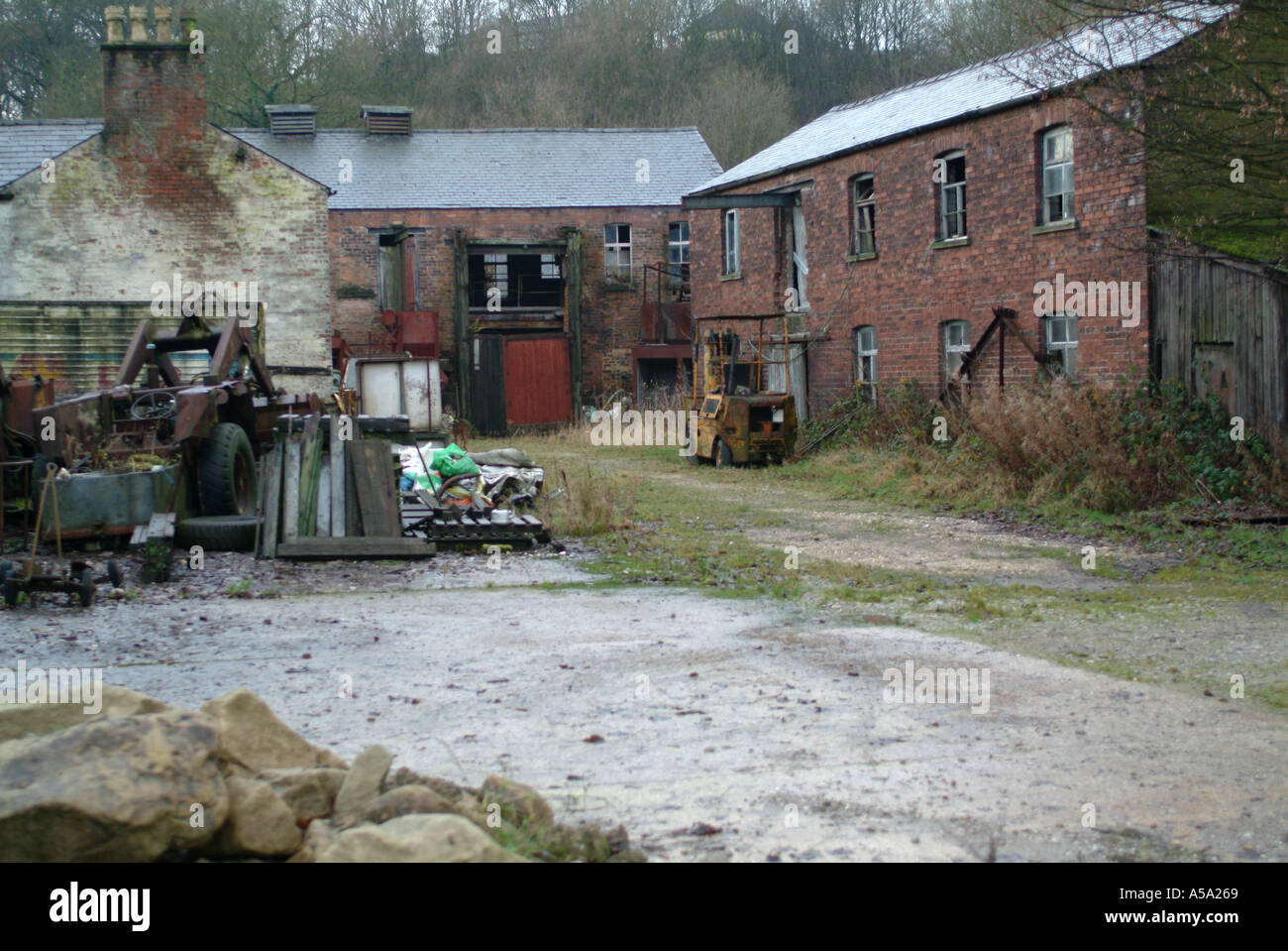Derelict Mill in Cheshire Stock Photo, Royalty Free Image 369257 Alamy