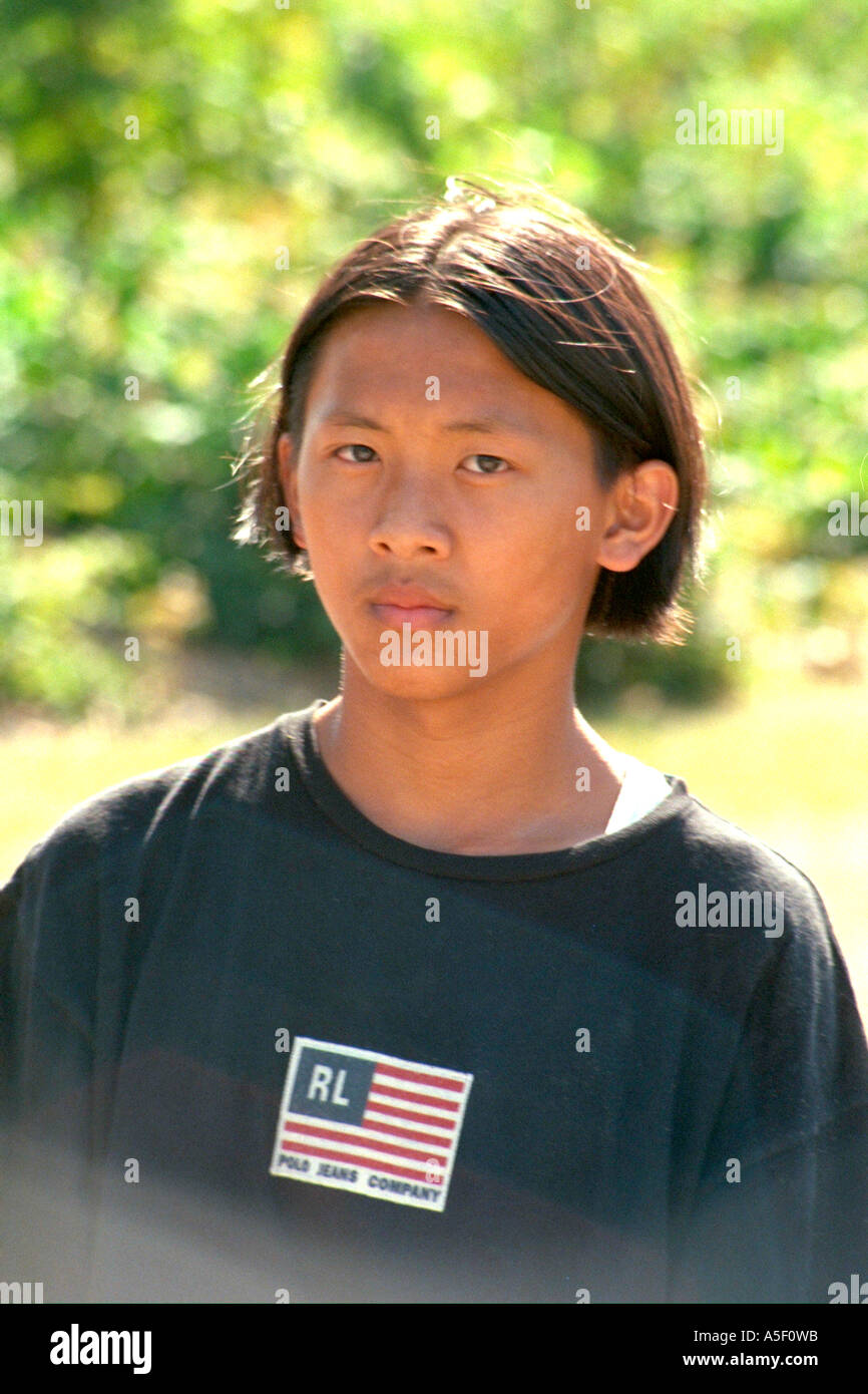 Teen Boy Age 15 At Asian American Festival St Paul Min