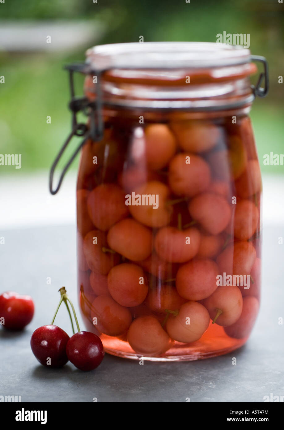 Preserved cherries Stock Photo, Royalty Free Image 11378839 Alamy