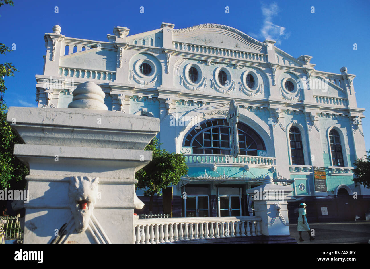 Ward Theatre in Downtown Kingston Jamaica Stock Photo, Royalty Free