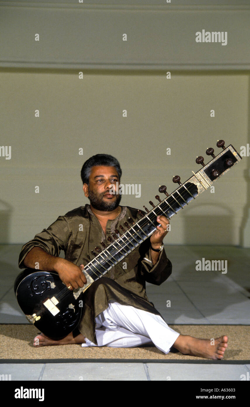 Sitar Musician Stock Photo, Royalty Free Image 407043 Alamy