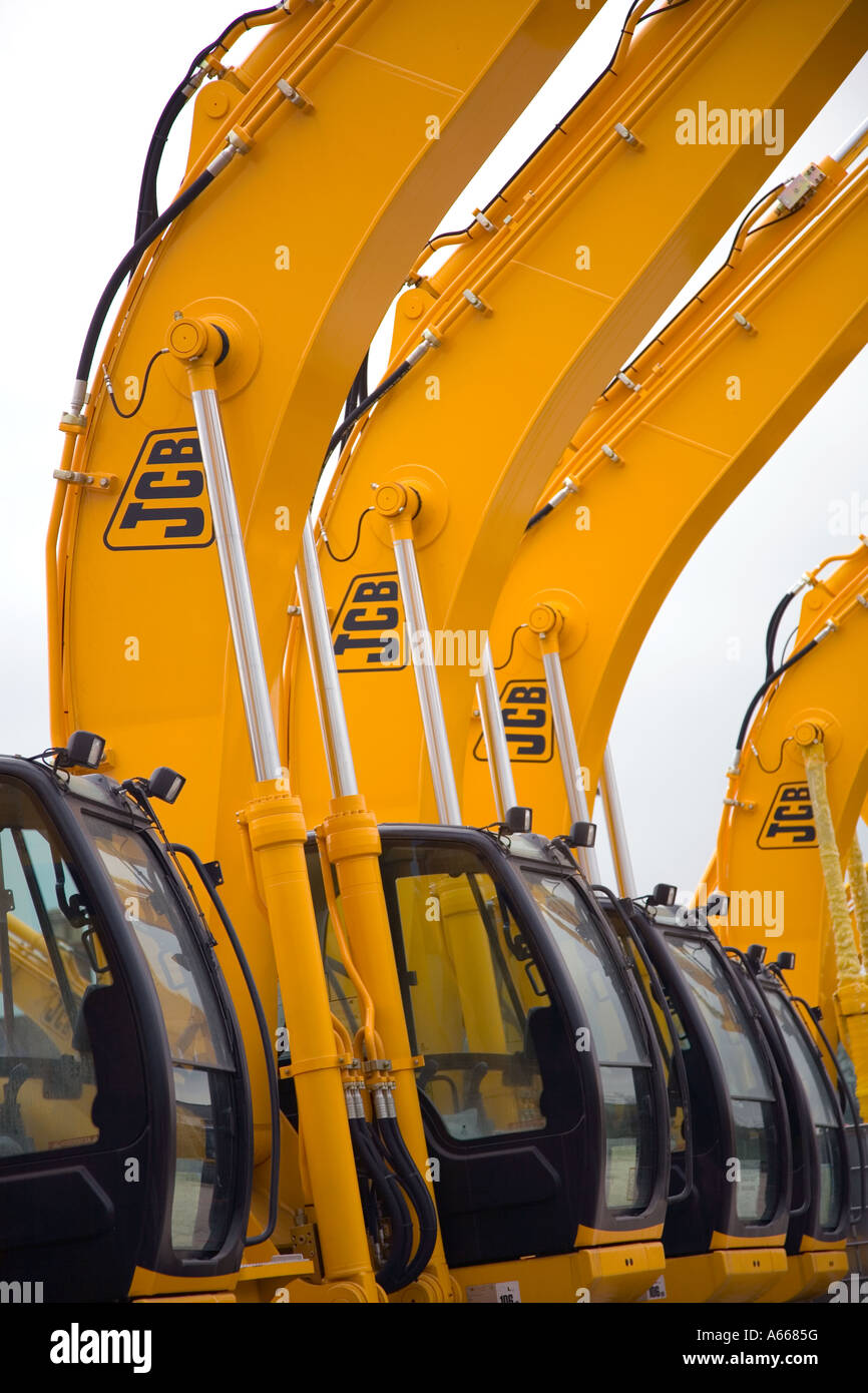 JCB Excavators Construction, Agricultural, & Material handling Stock