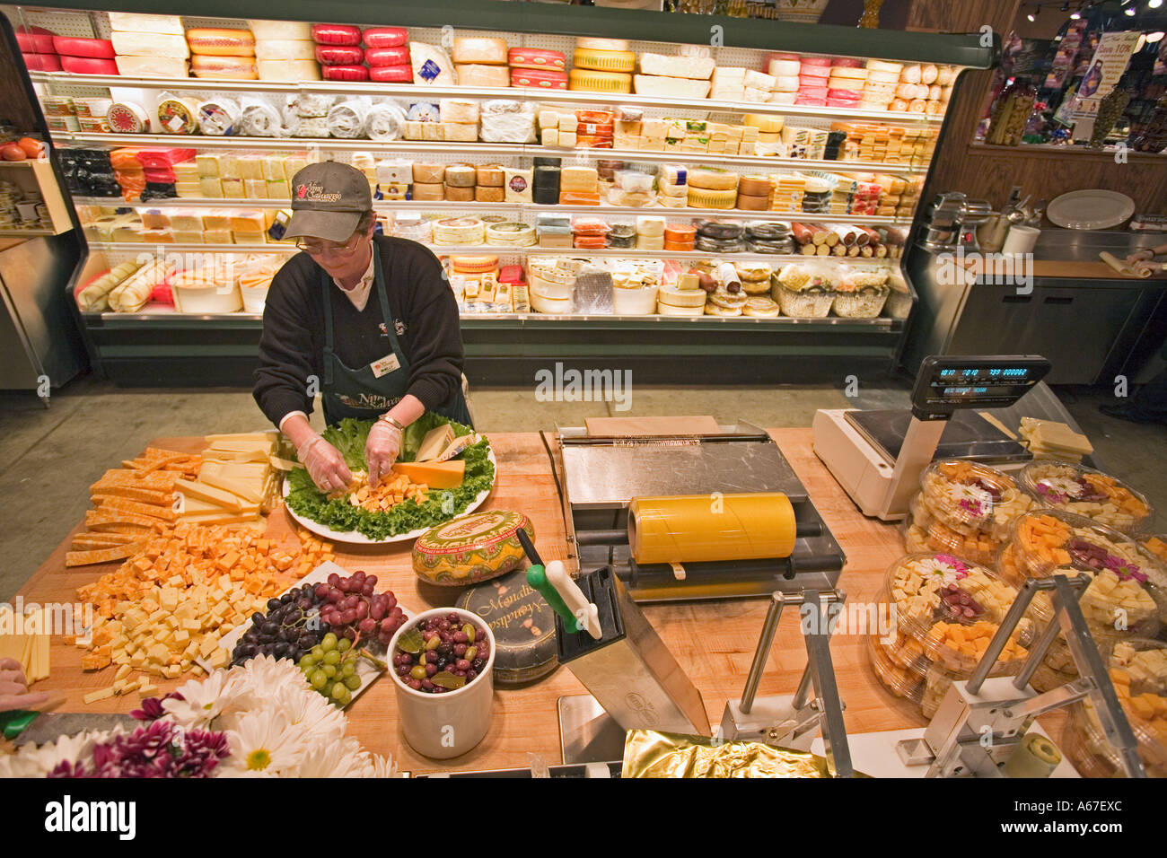 Gourmet Food Retail Shop Stock Photo, Royalty Free Image 6563371 Alamy