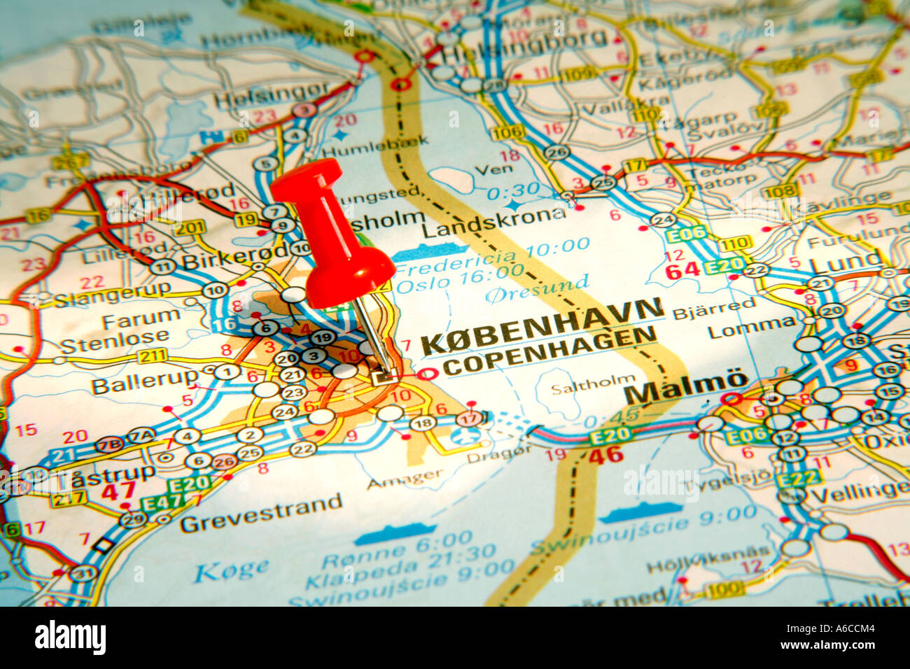 Street map Denmark Admin