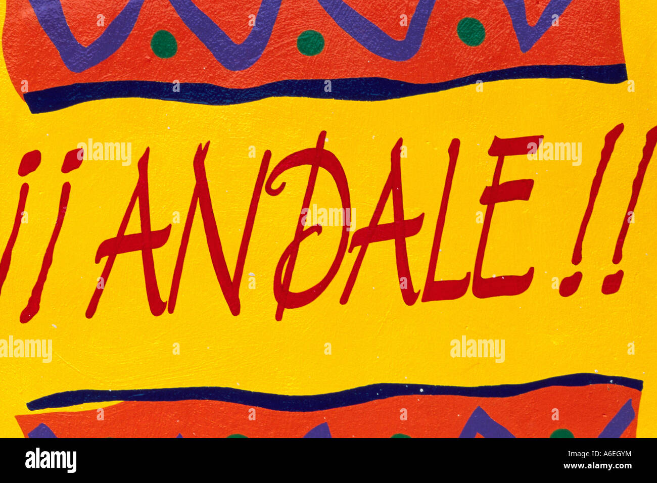 Andale Sign Stock Photo, Royalty Free Image 11552455 Alamy