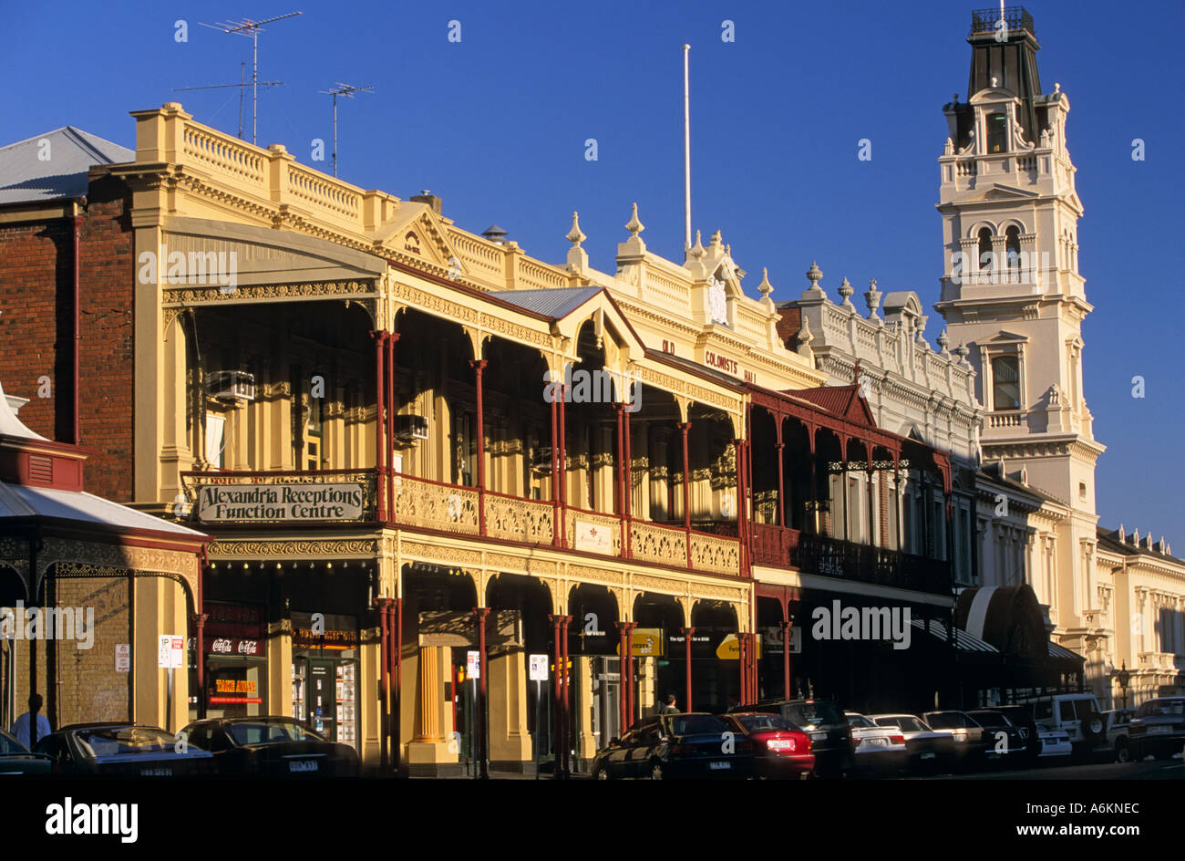 Main street, Ballarat, Australia Stock Photo, Royalty Free Image