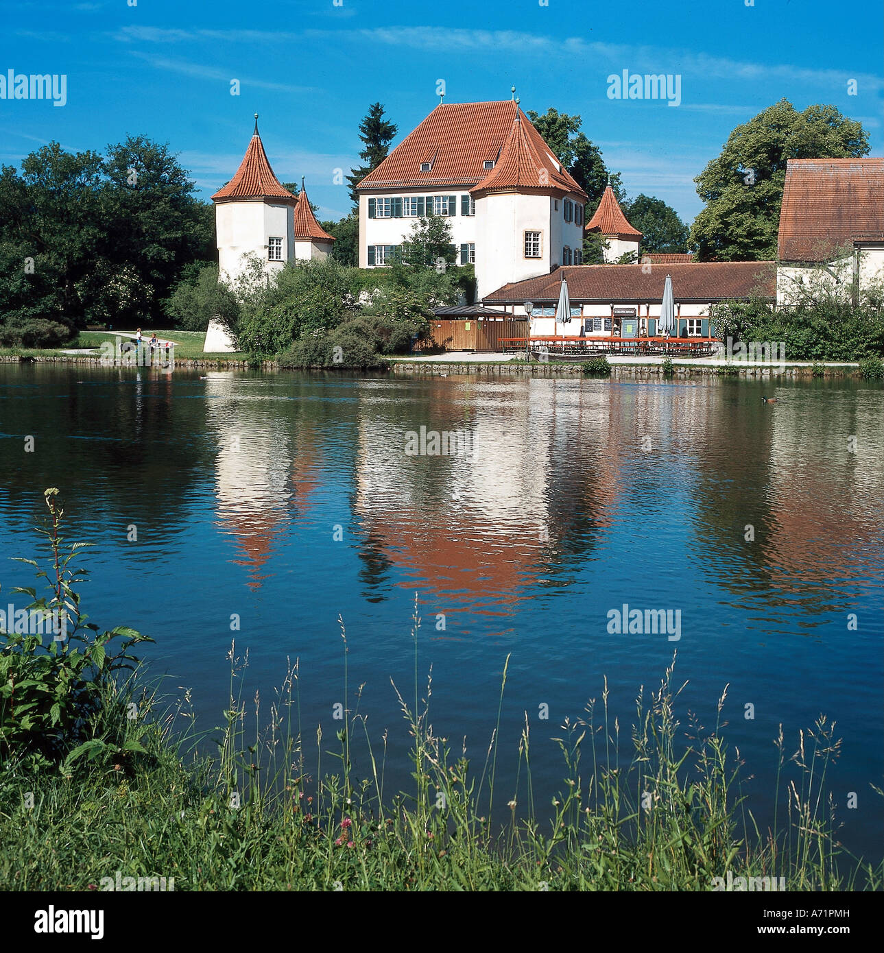 geography / travel, Germany, Bavaria, Munich, Blutenburg Castle Stock