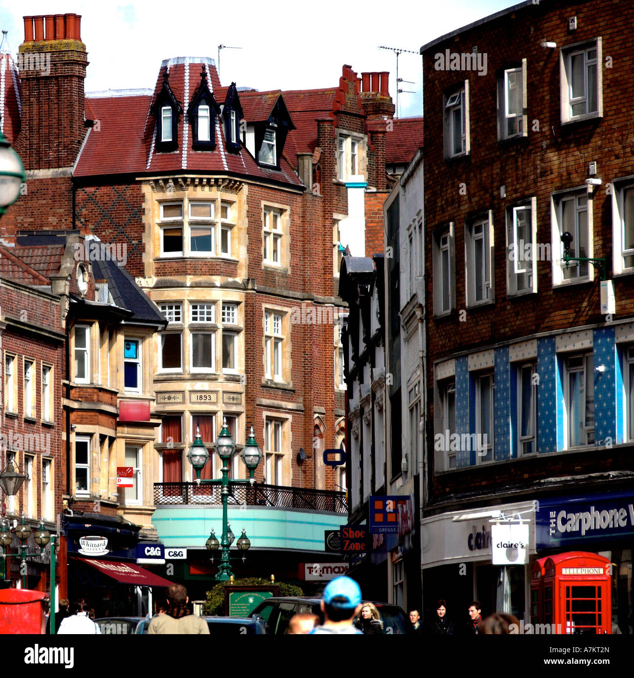 Old Christchurch Road Bournemouth Stock Photo 11865308 Alamy