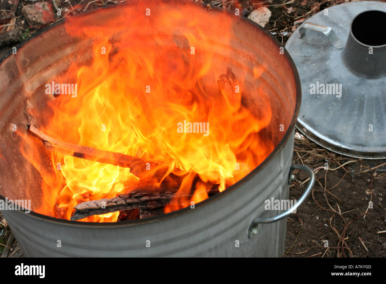 England Norfolk Great yarmouth gorleston bonfire fire burning fire