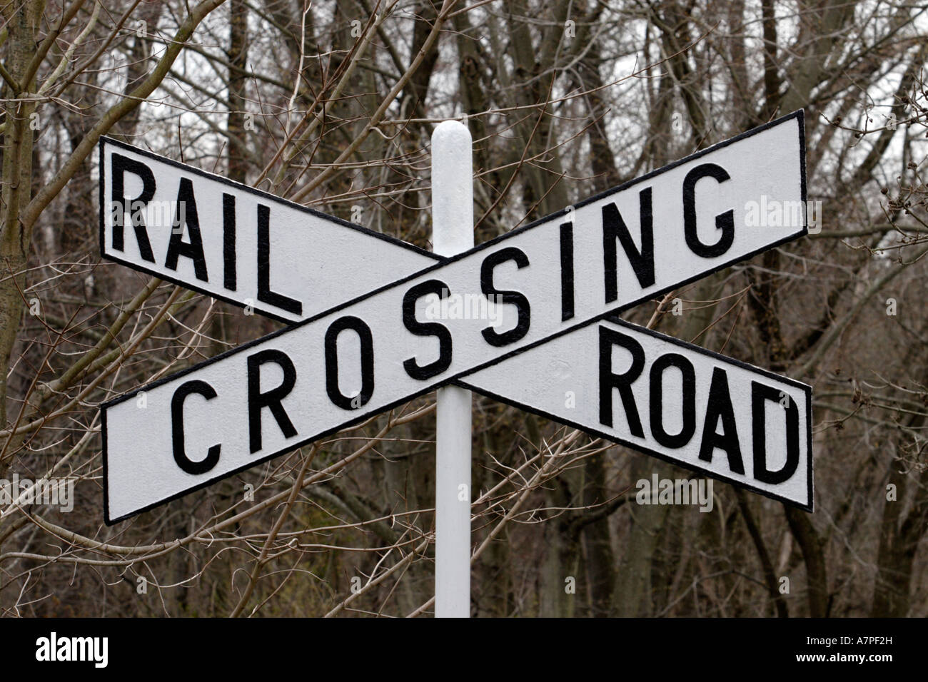 Old Railroad Crossing sign Stock Photo, Royalty Free Image 11890504