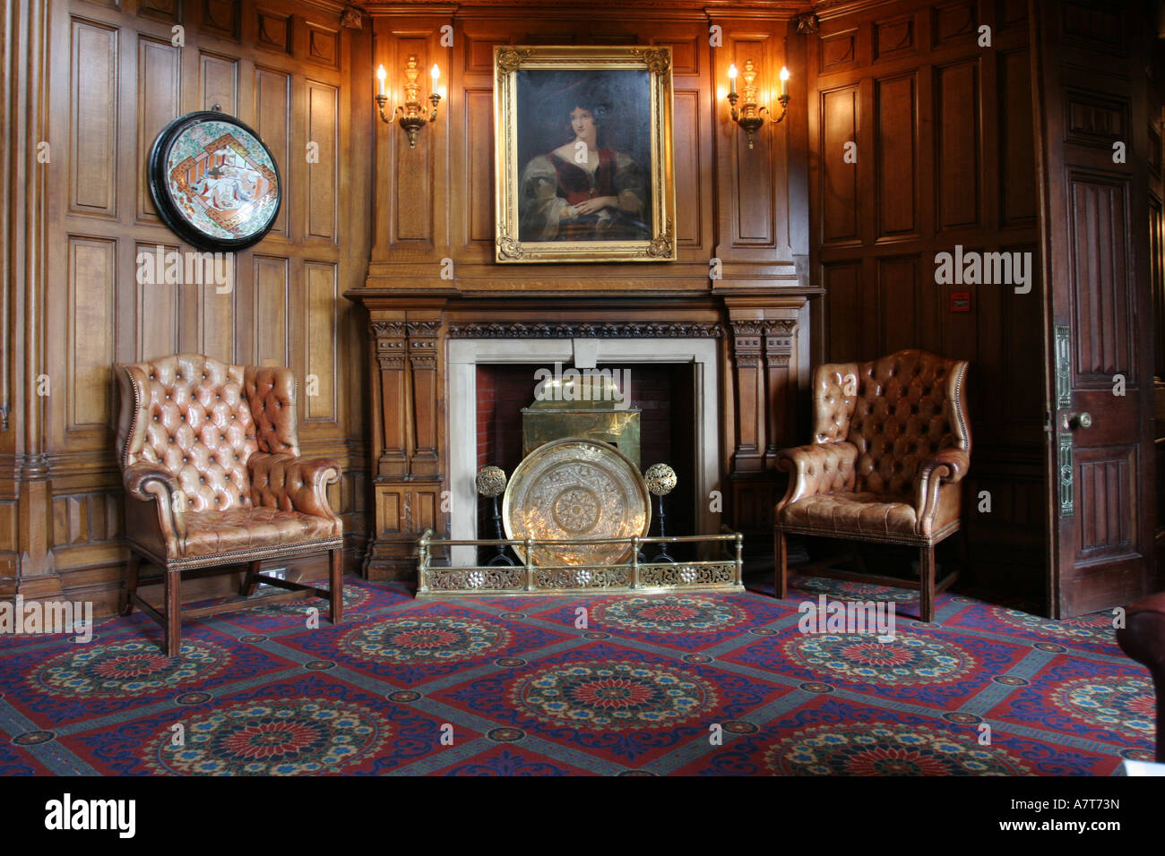 interiors of room, ashford castle, ireland stock photo, royalty interiors of room, ashford castle, ireland stock photo, royalty