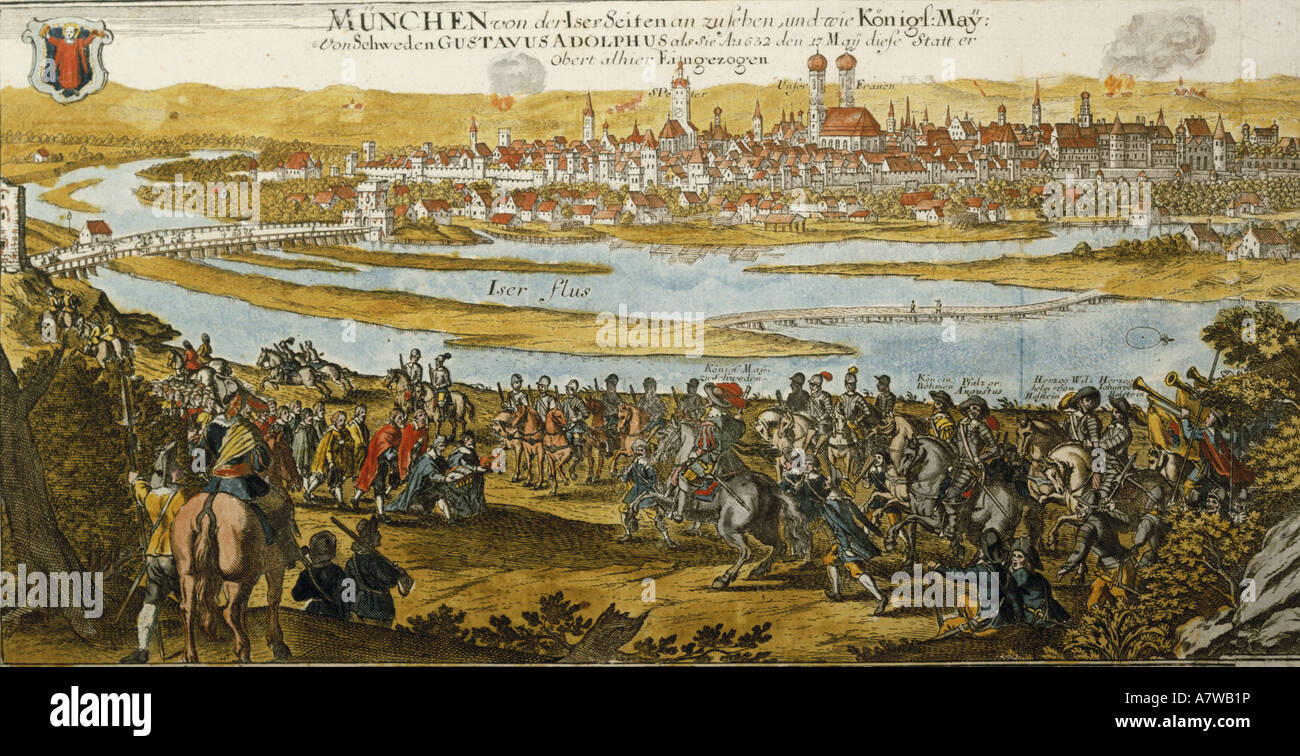 events Thirty Years War 1618 1648 Swedish Intervention 1630 Stock events Thirty Years War 1618 1648 Swedish Intervention 1630 Stock