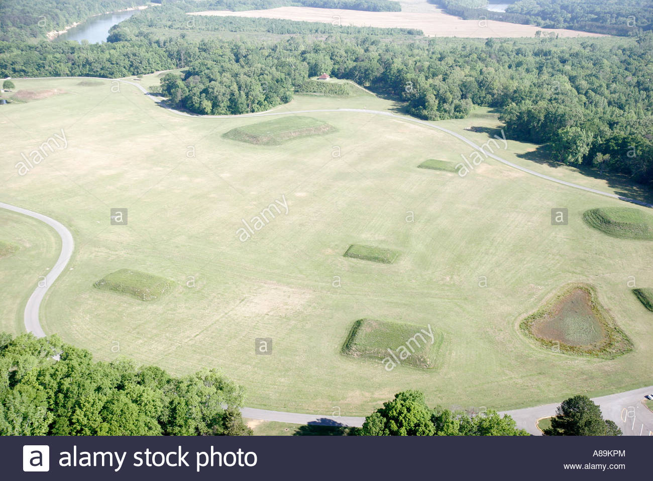 Alabama Moundville Archaeological Park AD 1000 to 1400 Mississippian