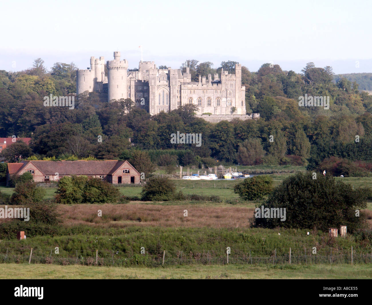 Arundel West Sussex Arundel Castle home of the Dukes of Norfolk the