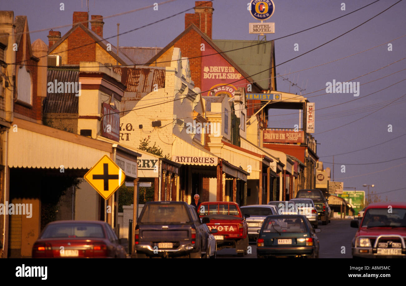 Country town, Victoria, Australia Stock Photo, Royalty Free Image